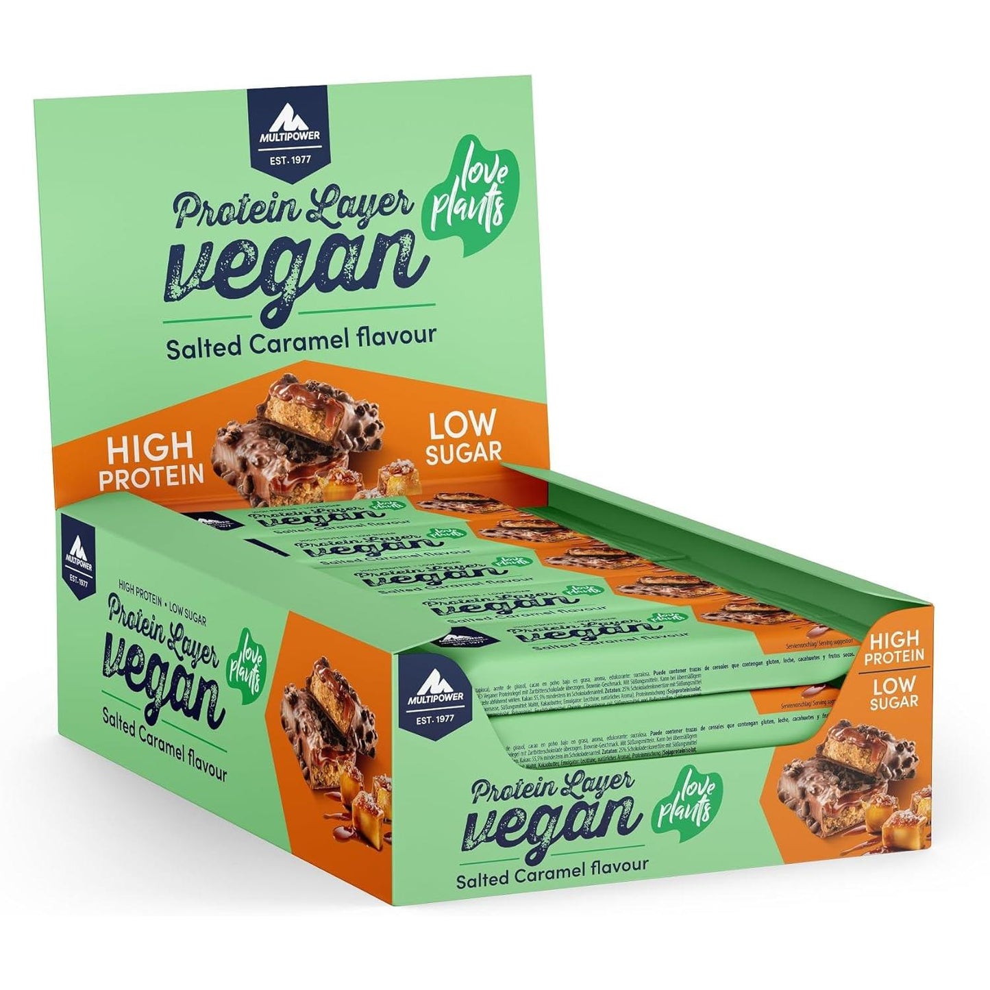 Multipower - Protein Layer VEGAN 15 x 55g Riegel