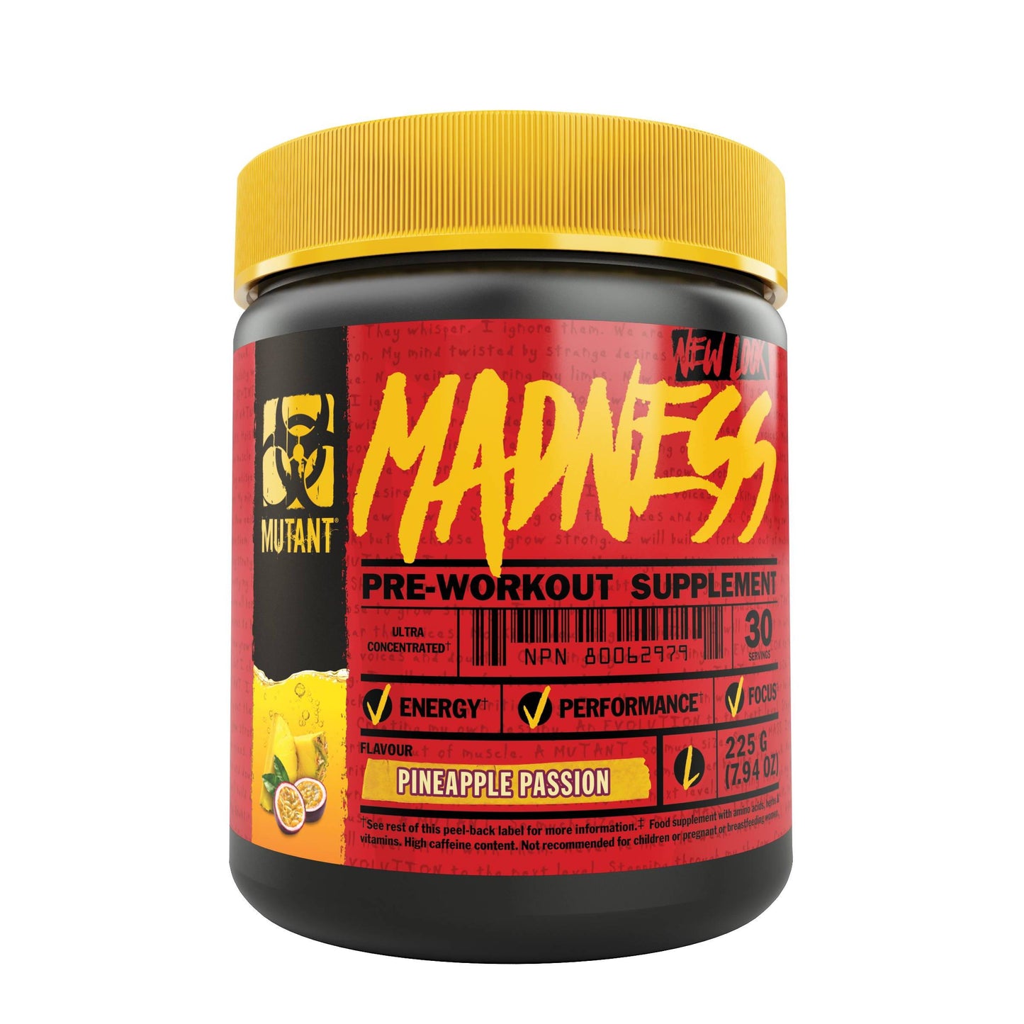 Mutant - Madness Pre-Workout 300g Dose