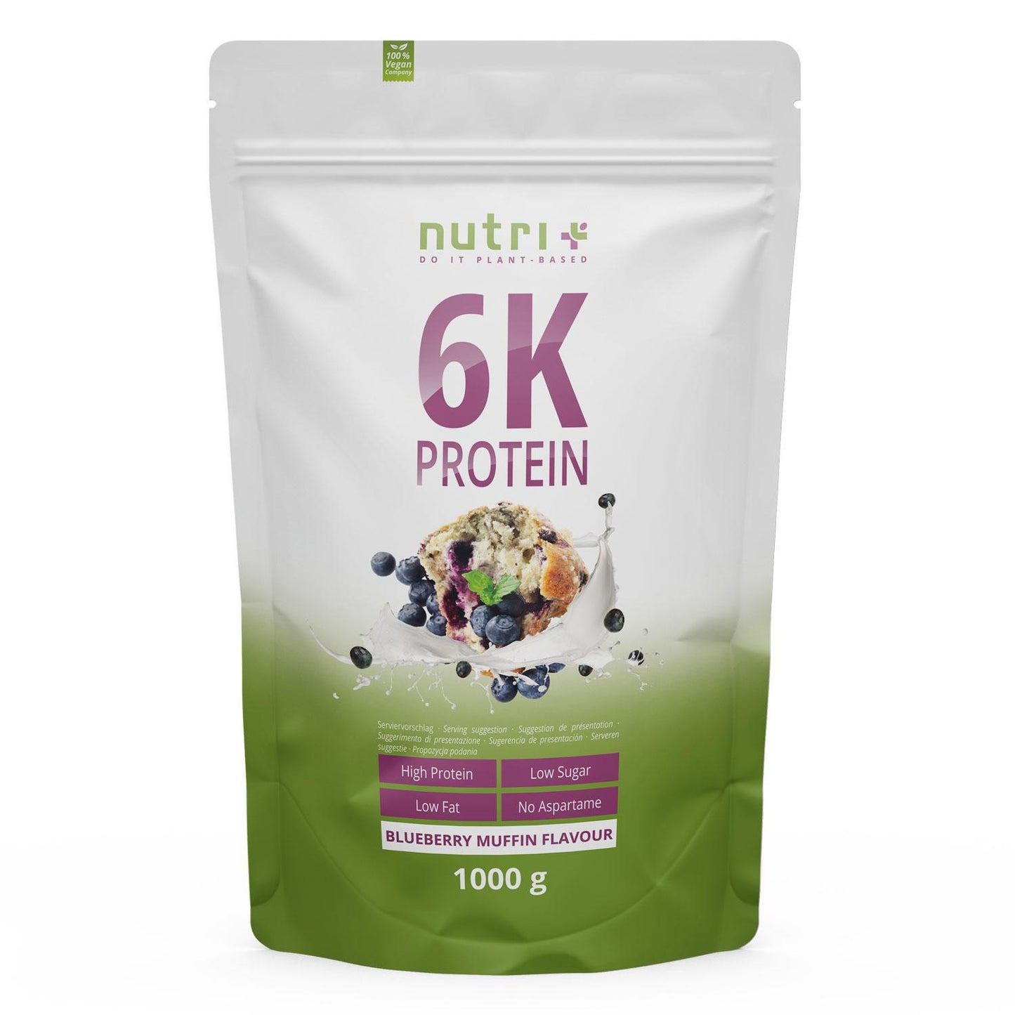 Nutri-Plus - 6K Protein Everyones VHEY 1000g Beutel