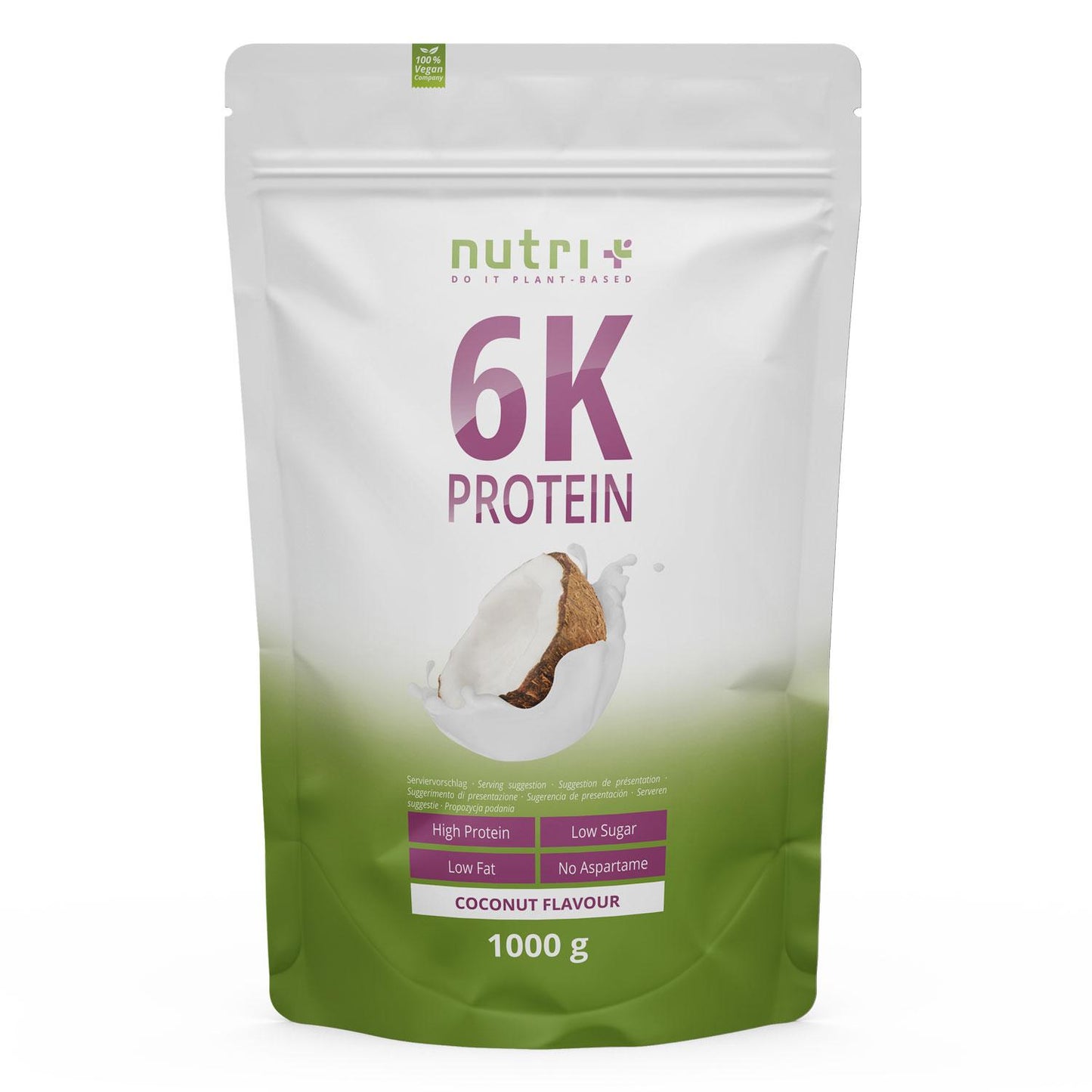 Nutri-Plus - 6K Protein Everyones VHEY 1000g Beutel