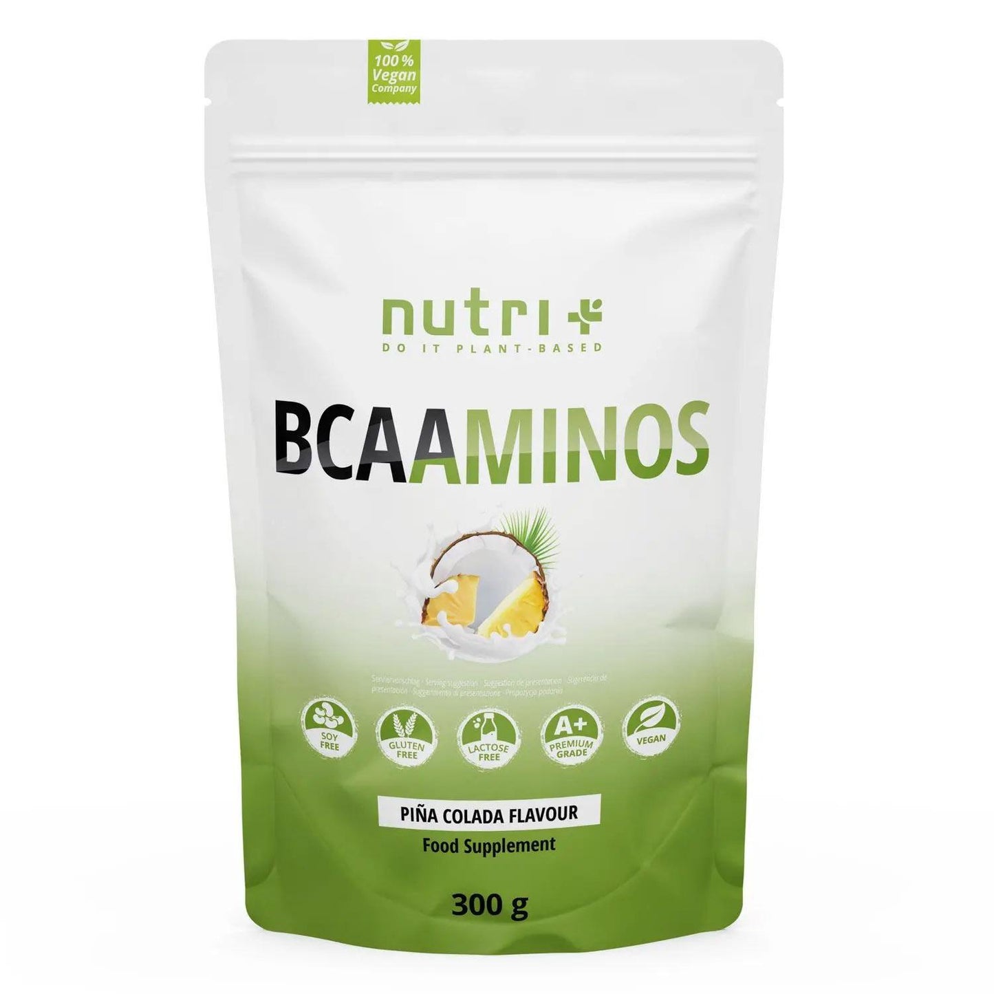 Nutri-Plus - BCAA Instant Pulver 2:1:1 300g Beutel