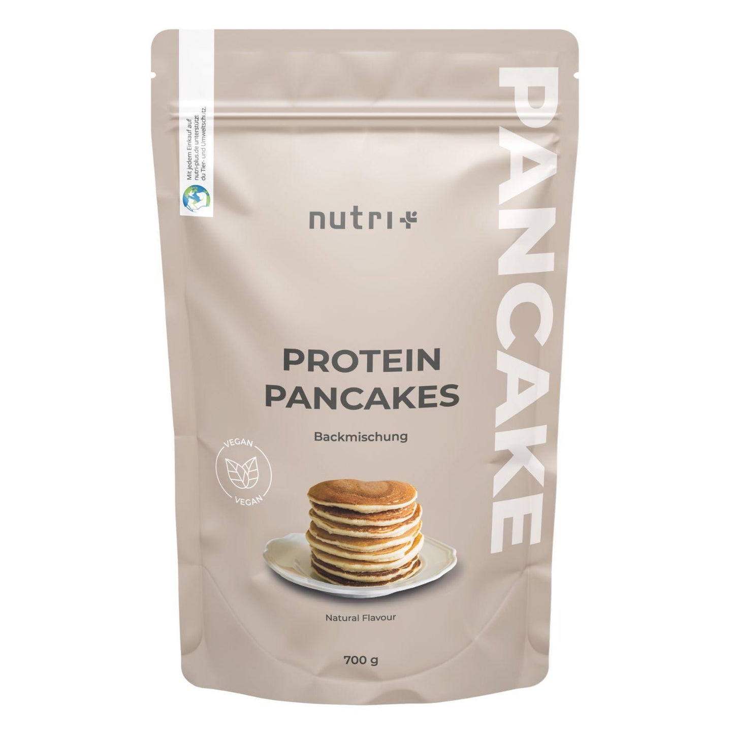 Nutri-Plus - Vegan Protein Pancakes 700g Beutel Neutral MHD 30.06.2026