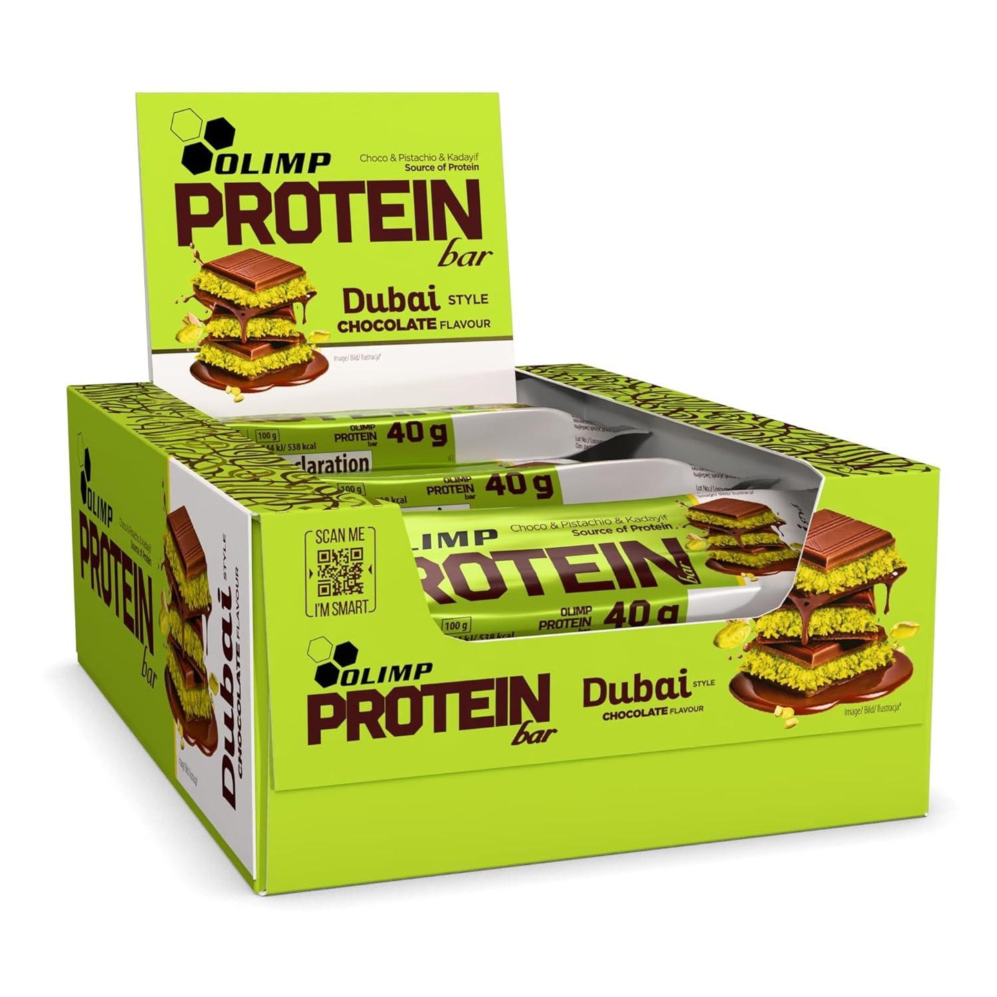 Olimp - Protein Bar Dubai Style 24 x 40g Riegel