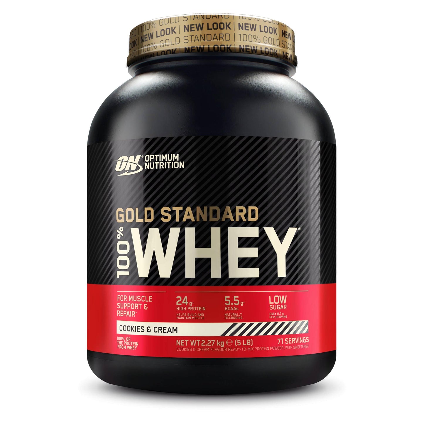 Optimum Nutrition - 100% Whey Gold Standard 2250g - 2280g Dose