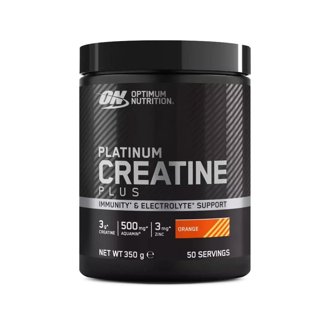 Optimum Nutrition - Platinum Creatine Plus 350g Dose Orange MHD 30.05.2026