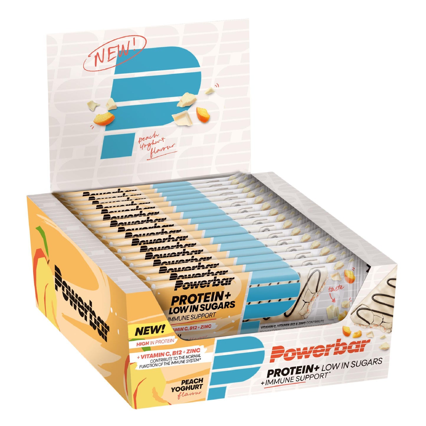 Powerbar - Protein Plus Low Sugar 16 x 35g Riegel