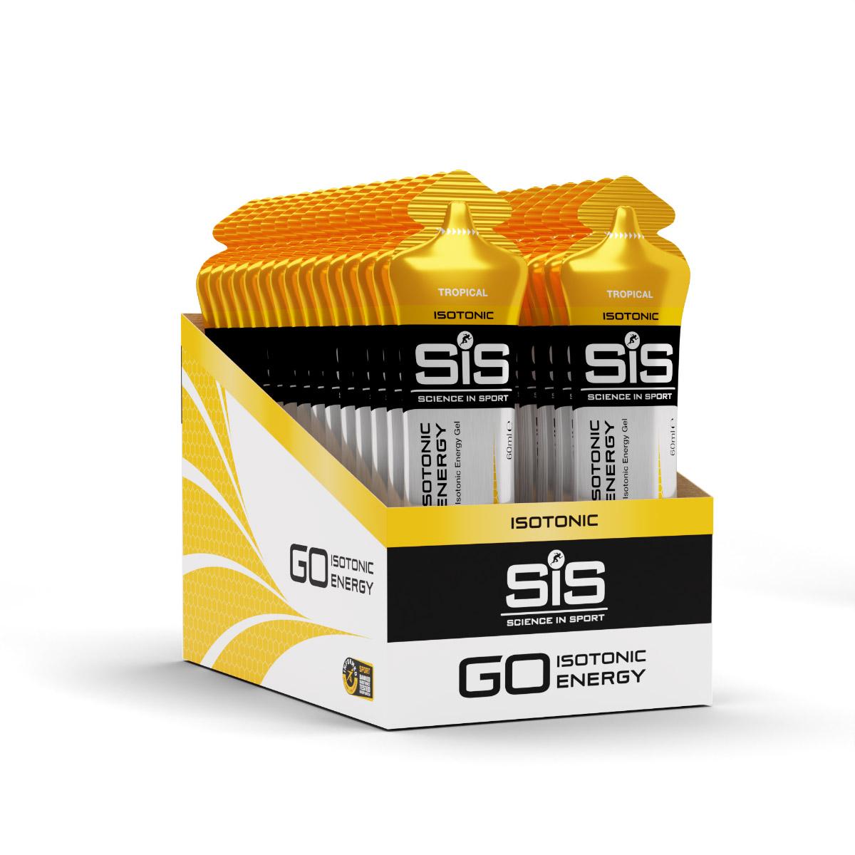 SIS - GO Isotonic Energy Gels 30 x 60ml Beutel