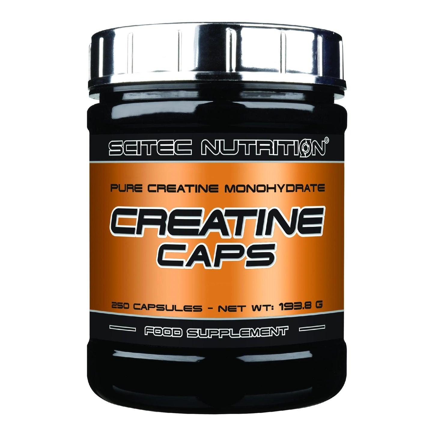 Scitec - 100% Creatin Monohydrat 250 Kapseln Dose
