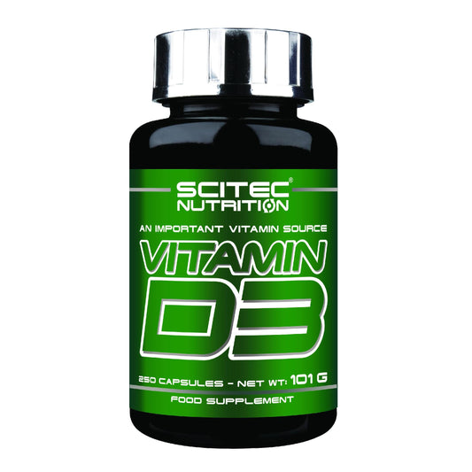 Scitec - Vitamin D3 250 Kapseln Dose