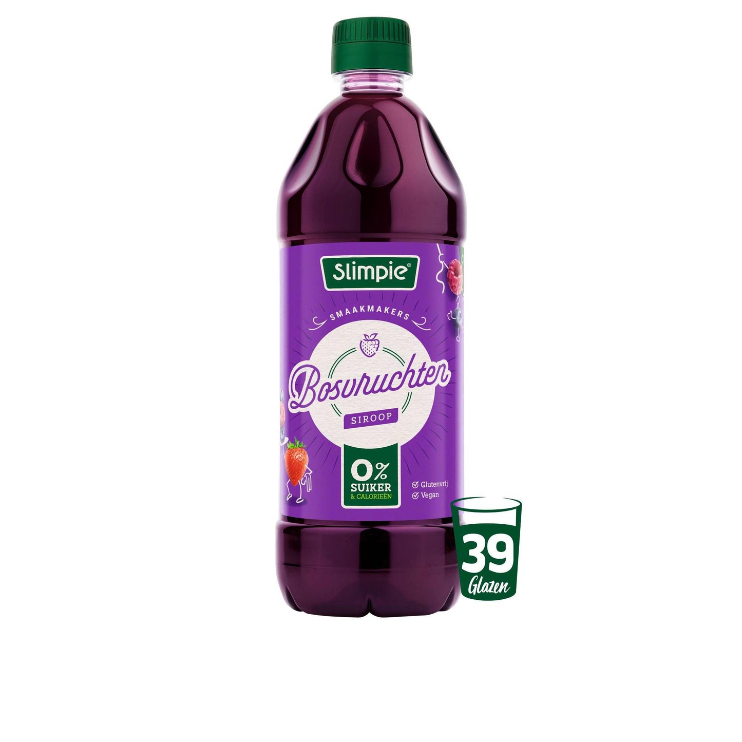 Slimpie - Zuckerfreier Limonaden - Sirup 650ml Flasche