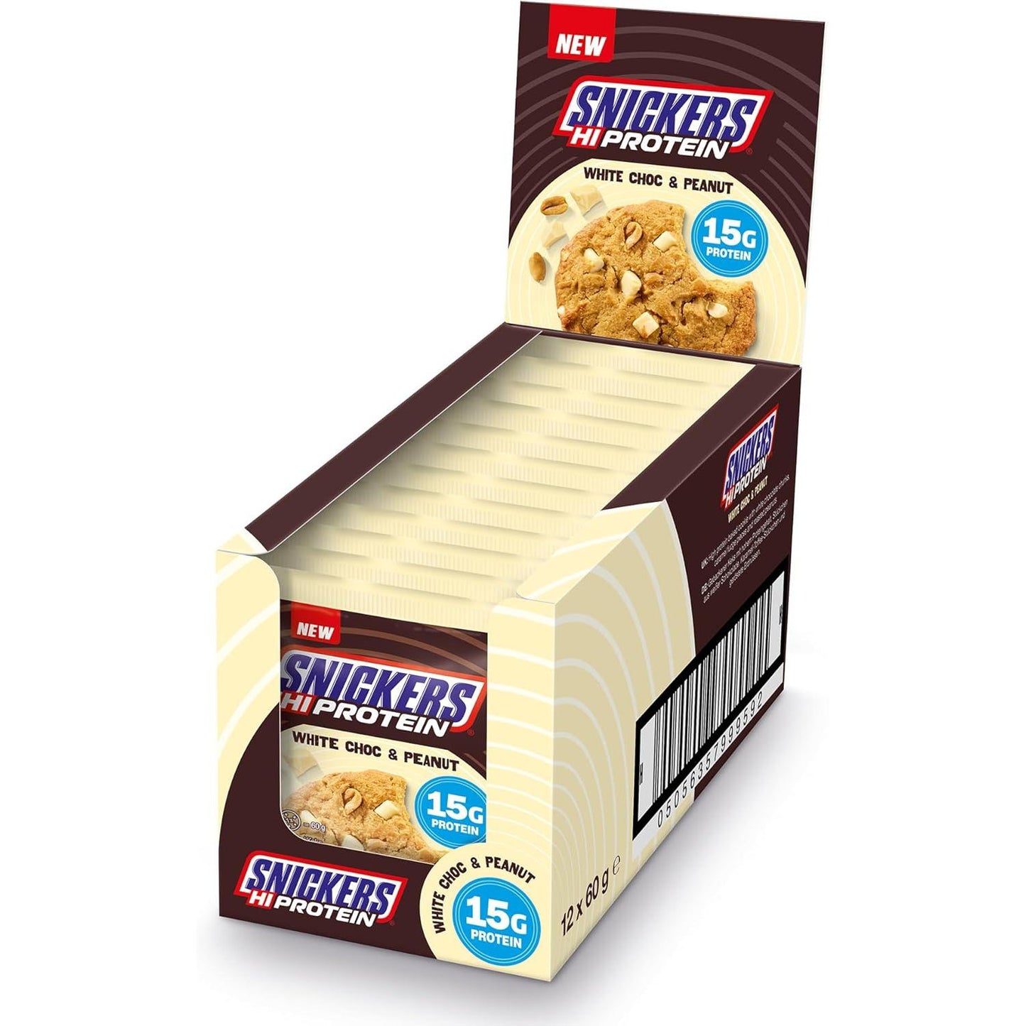 Snickers - Hi Protein Cookie 12 x 60g