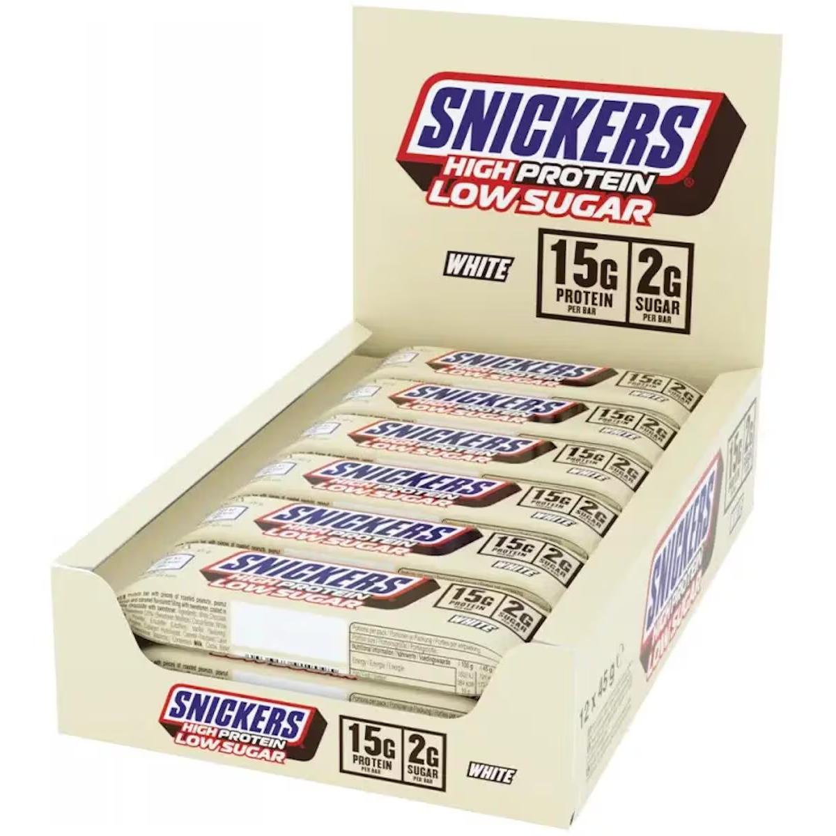 Snickers - Low Sugar Hi Protein Bar 12 x 45g Riegel