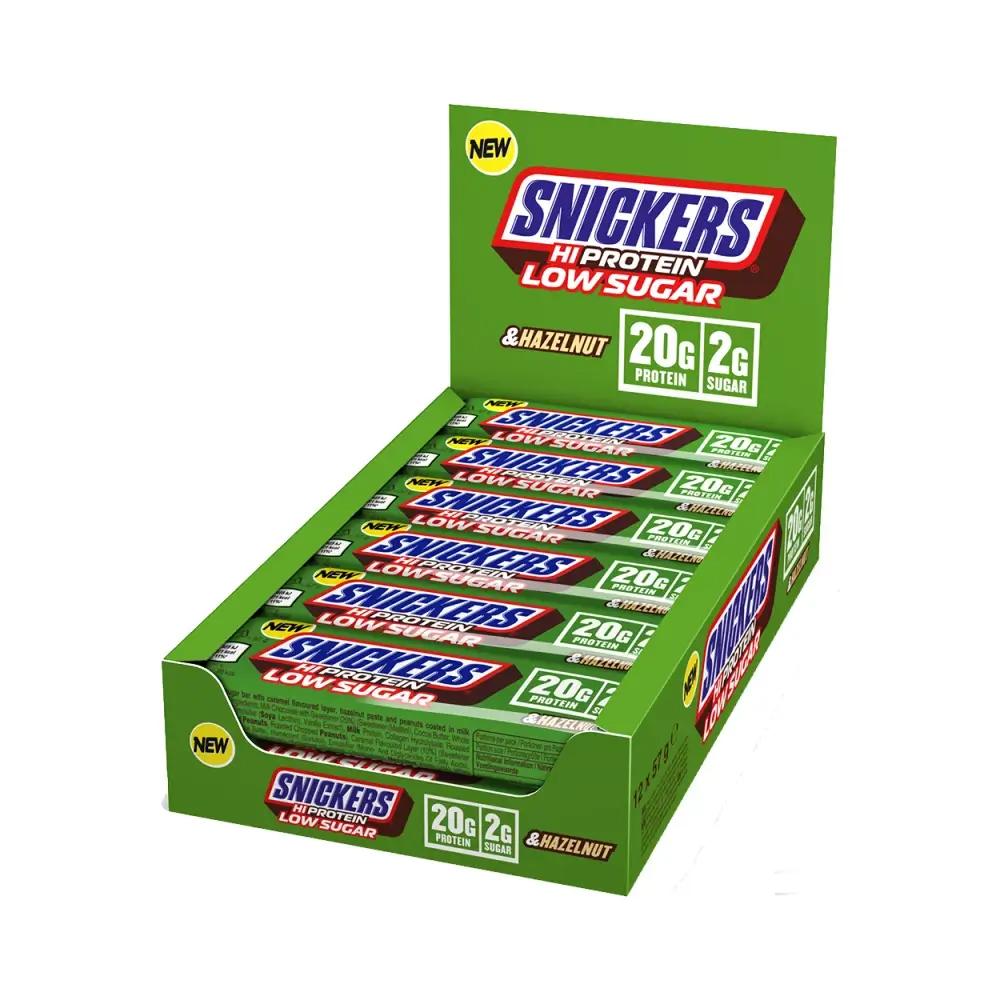 Snickers - Low Sugar Hi Protein Bar 12 x 57g Riegel