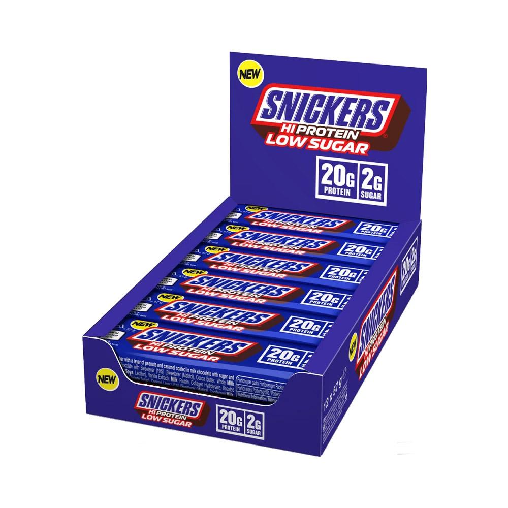 Snickers - Low Sugar Hi Protein Bar 12 x 57g Riegel