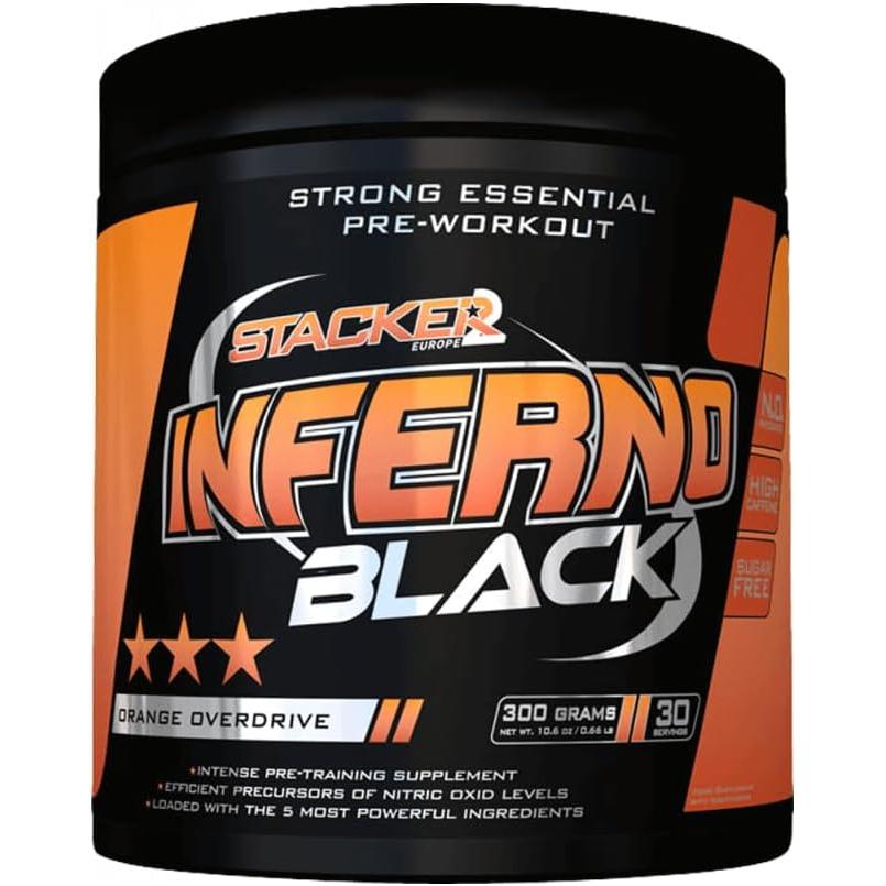 Stacker 2 - Inferno Black Pre-Workout 300g Dose