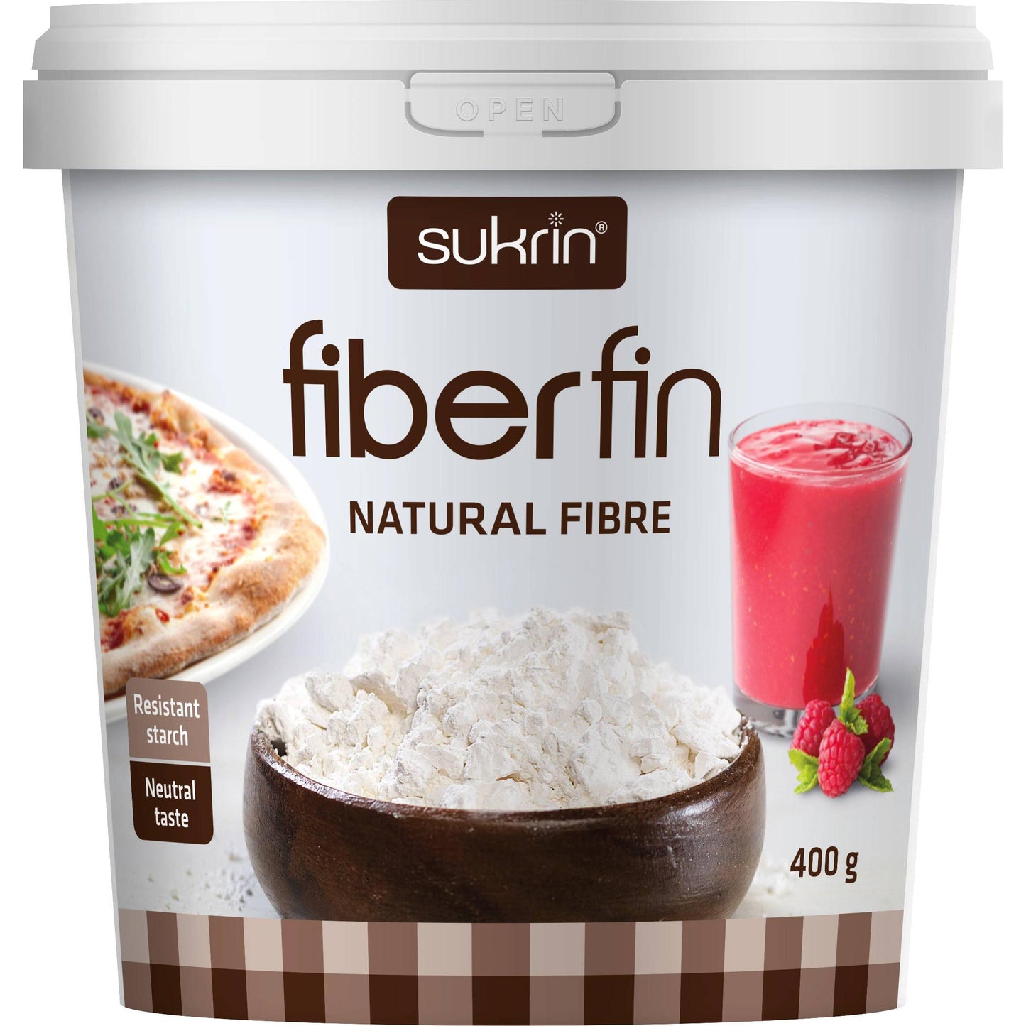 Sukrin - Fiberfin (resistente Maisstärke) 400g Dose