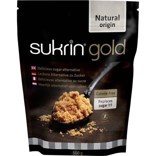 Sukrin - SUKRIN Gold Rohrzuckeralternative 500g Beutel