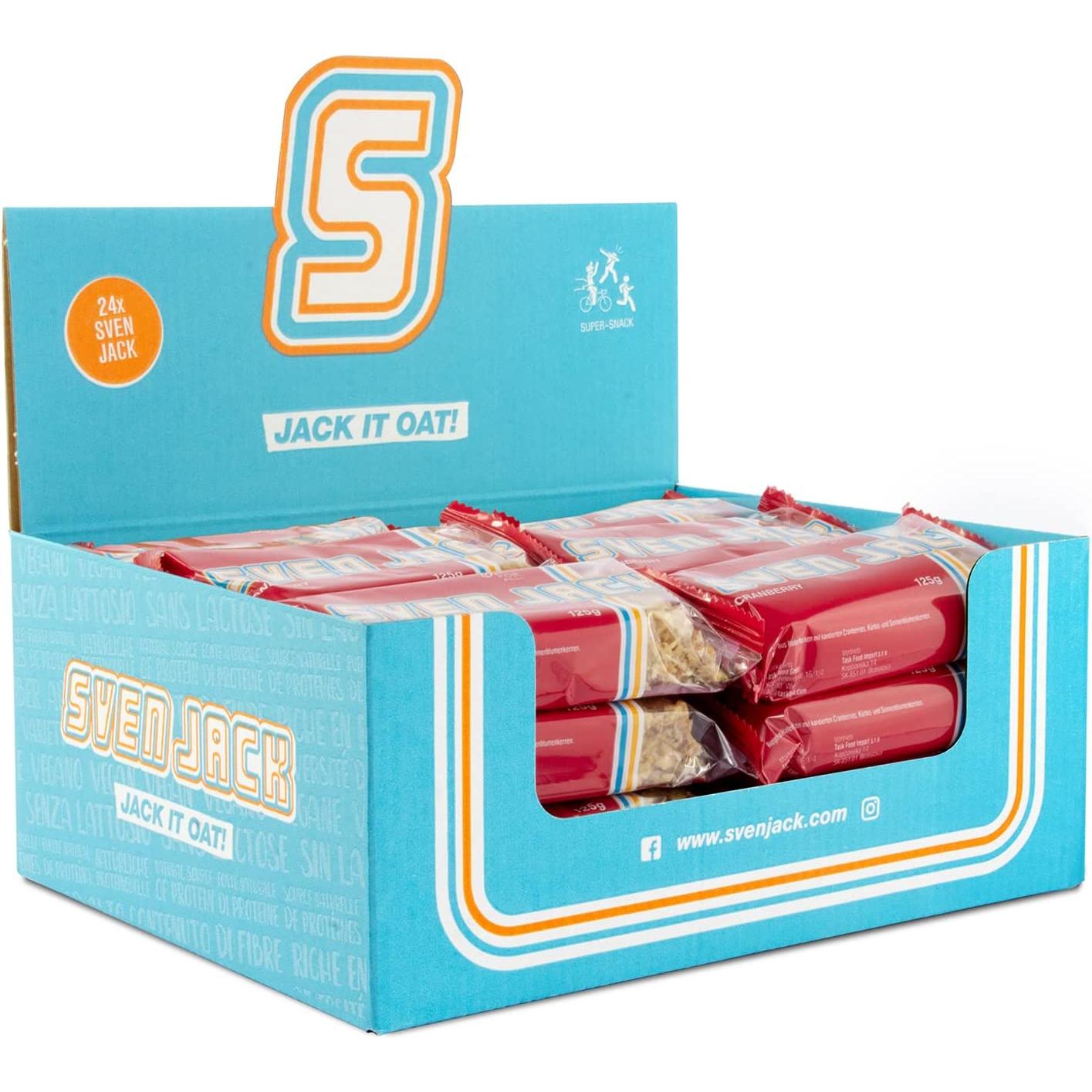 Sven Jack Oatbar - 24 x 125g Riegel