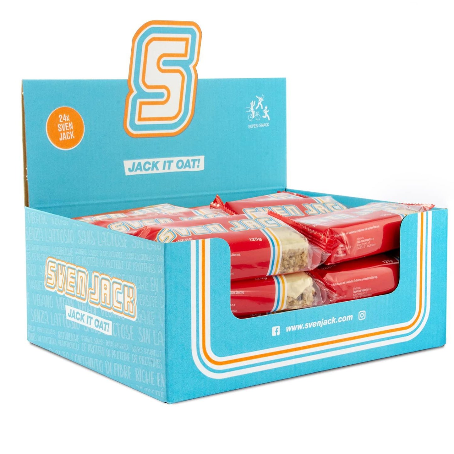 Sven Jack Oatbar - 24 x 125g Riegel