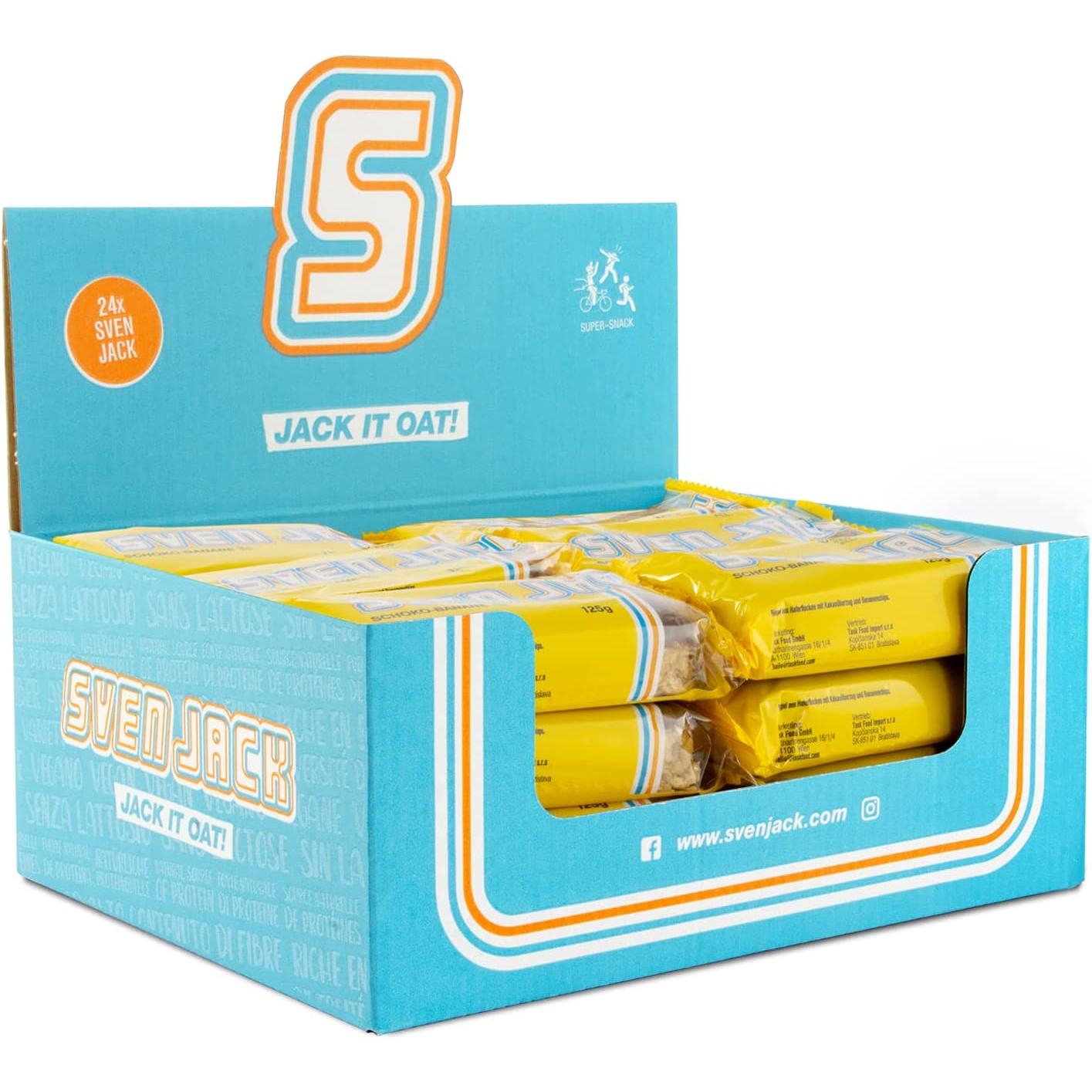 Sven Jack Oatbar - 24 x 125g Riegel