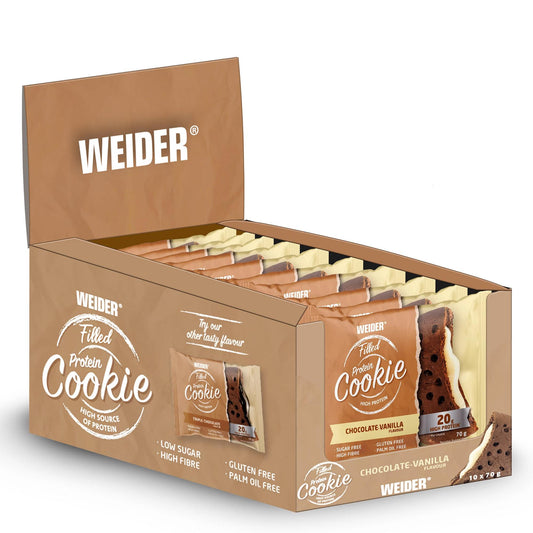 Weider - Filled Protein Cookies 10 x 70g Karton