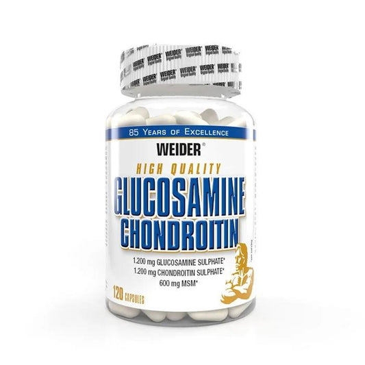 Weider - Glucosamin & Chondroitin + MSM 120 Kapseln Dose