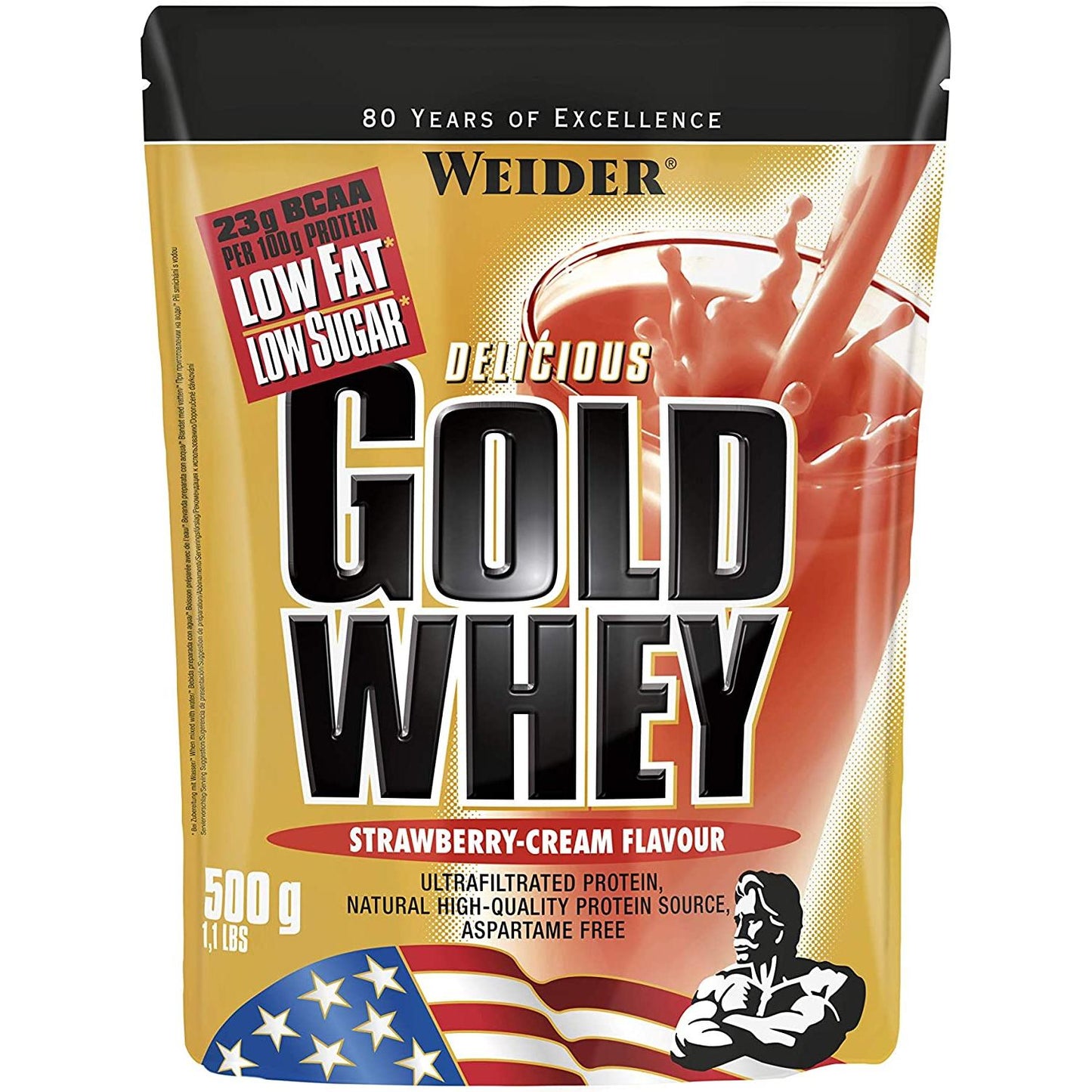 Weider - Gold Whey Protein 500g Beutel