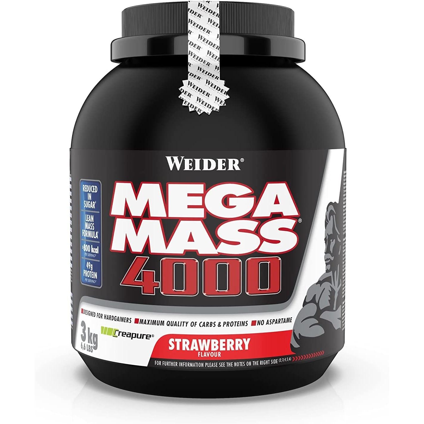 Weider - Mega Mass 4000 3kg Dose