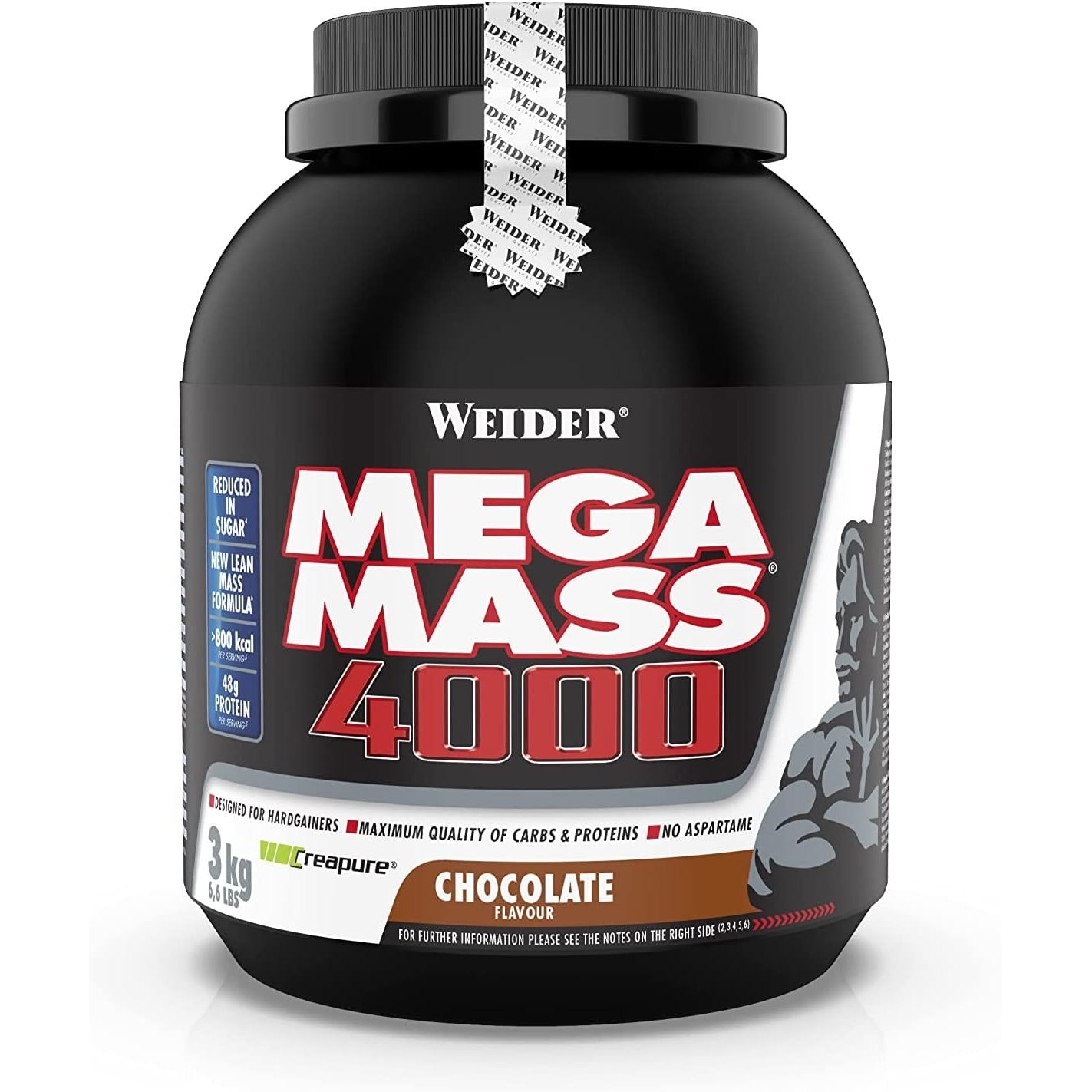 Weider - Mega Mass 4000 3kg Dose