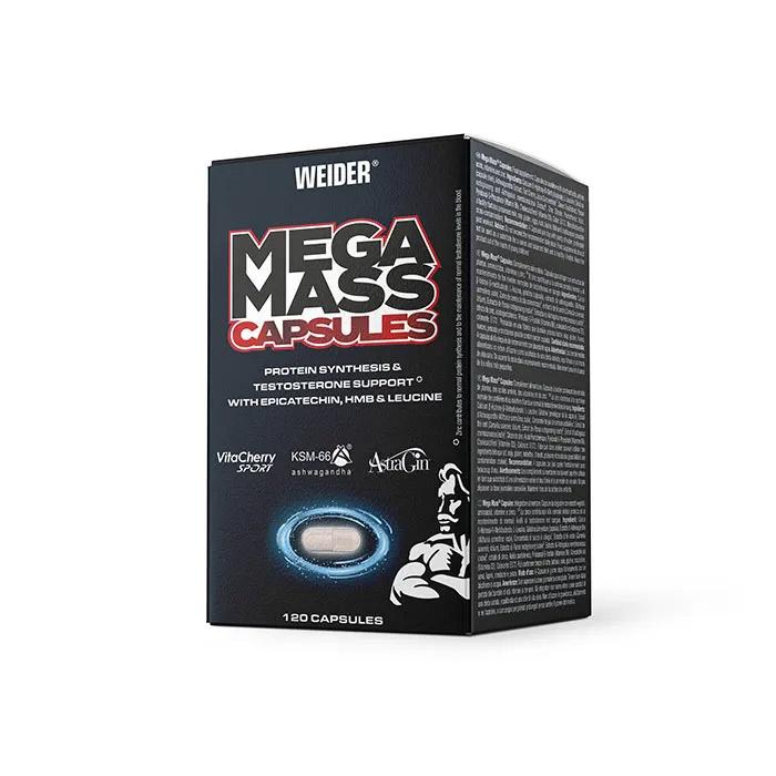 Weider - Mega Mass Capsules 120 Kapseln Dose