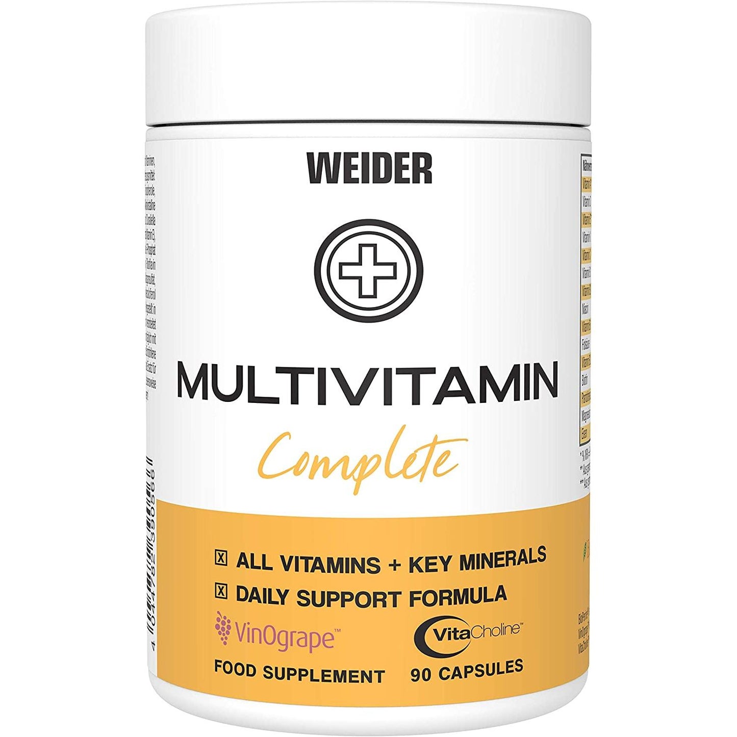 Weider - Multivitamin Complete 90 Kapseln Dose