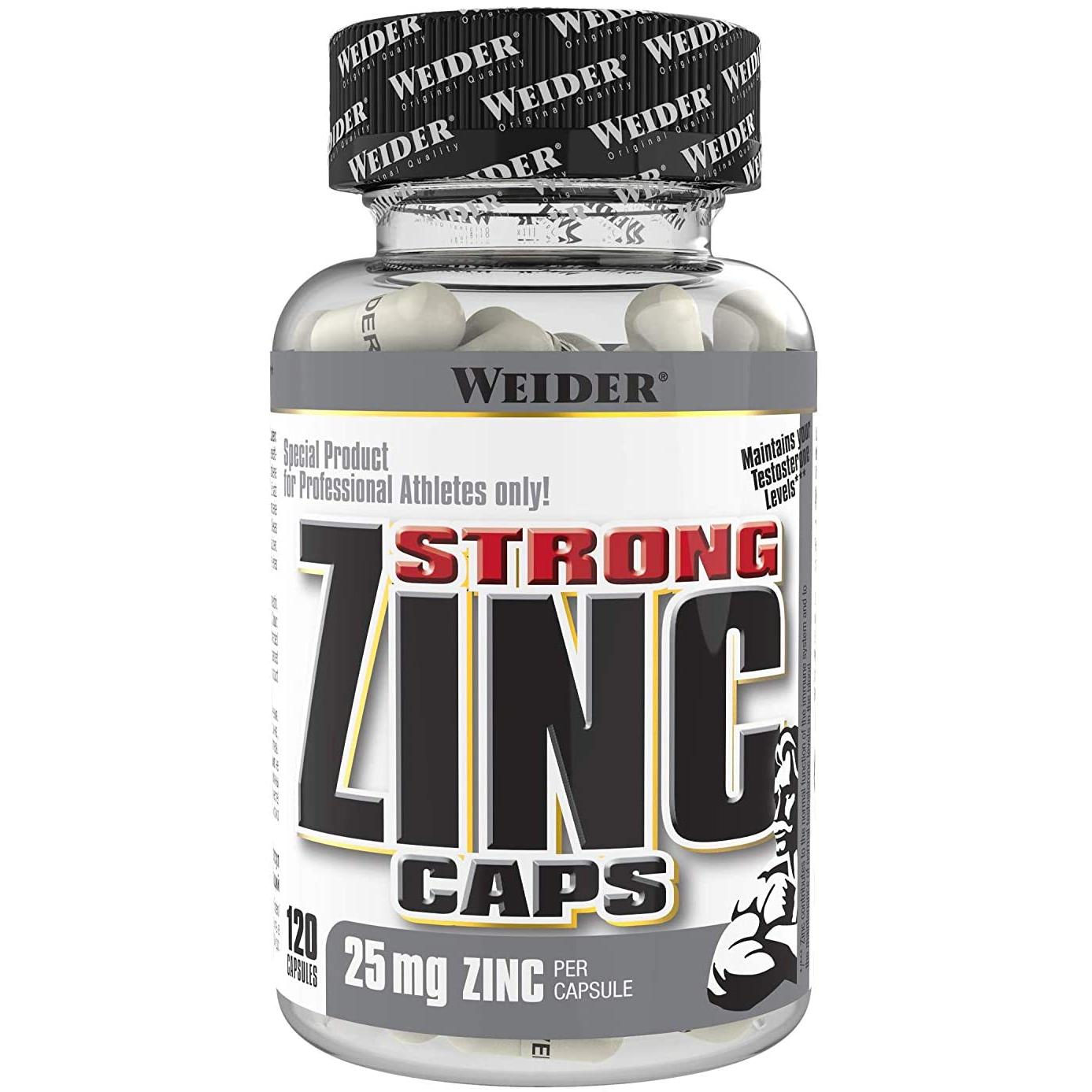 Weider - STRONG Zinc Caps 120 Kapseln