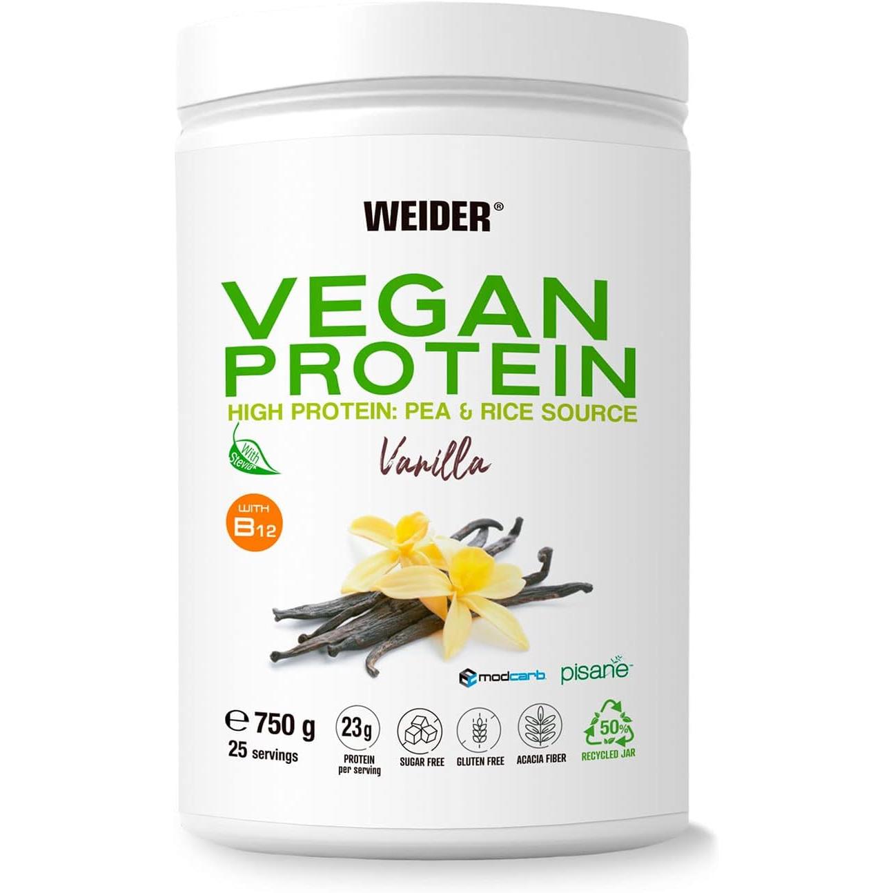 Weider - Vegan Protein Fruits & Greens 750g Dose