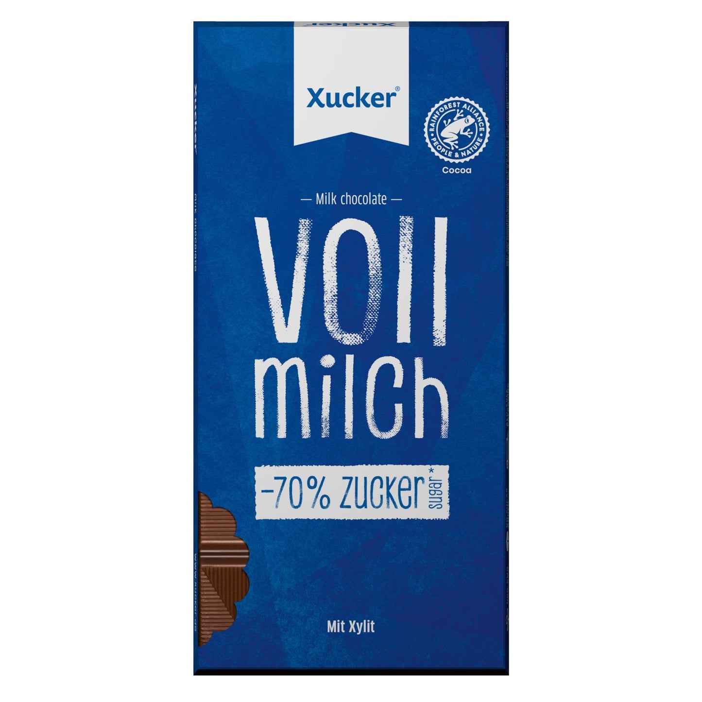 Xucker - Xylit - Schokolade (38% Kakao) 80g Tafel Vollmilch