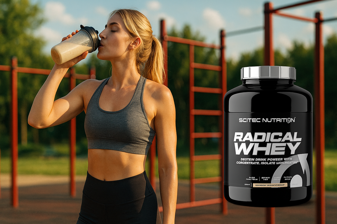 Radical Whey von Scitec Nutrition – Hochwertiges Whey-Protein zum günstigen Preis