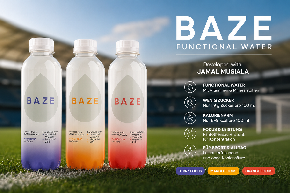 BAZE Functional Water – Das moderne Functional Water für Sport, Alltag ...