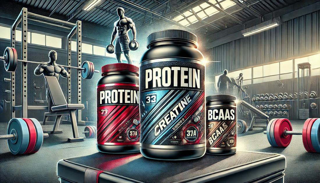 Die 3 wichtigsten Supplements für Bodybuilder