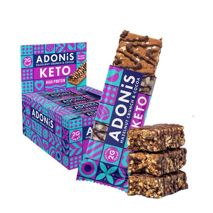 Adonis - Keto High Protein Bar 16 x 45g Riegel
