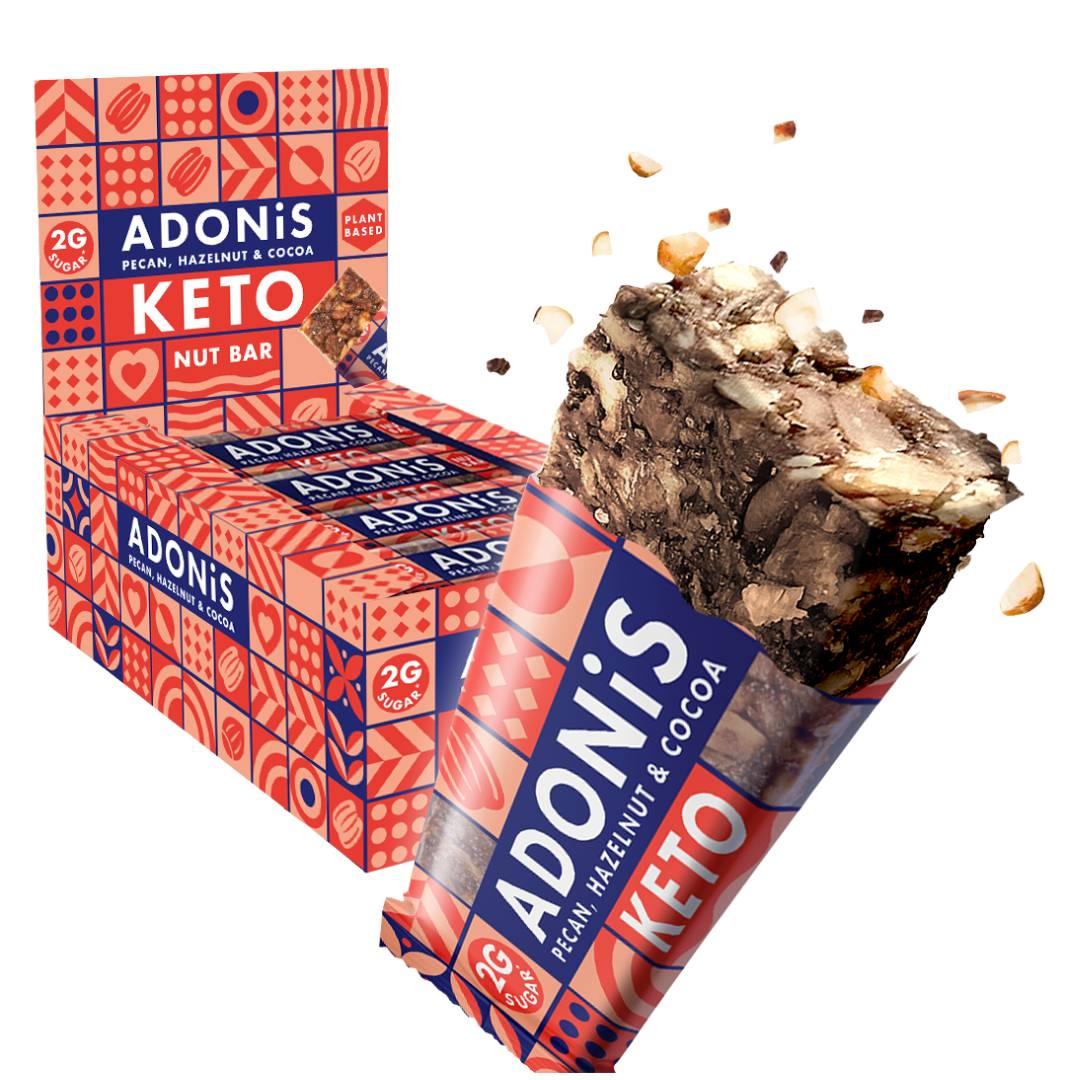 Adonis - Keto Nut Bar 16 x 35g Riegel
