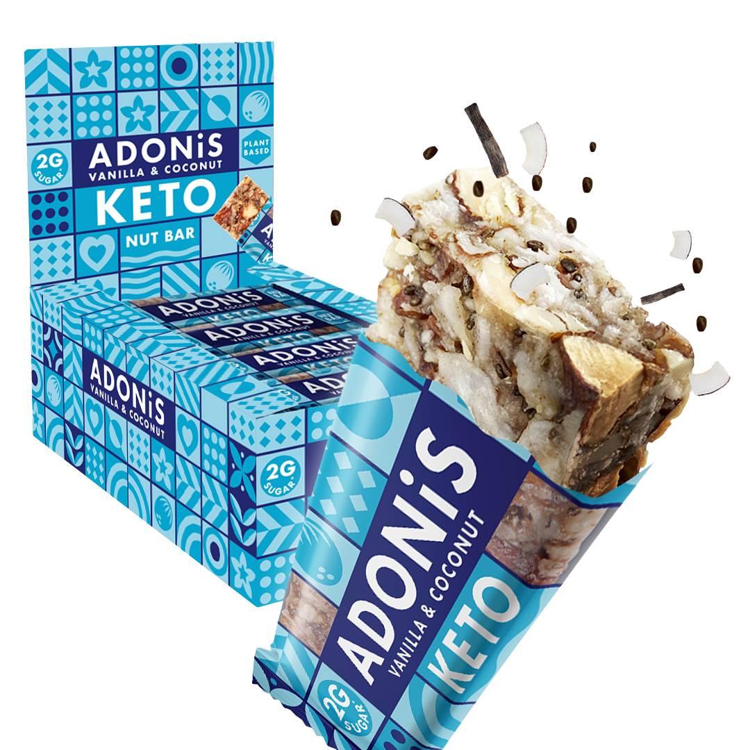 Adonis - Keto Nut Bar 16 x 35g Riegel