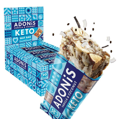 Adonis - Keto Nut Bar 16 x 35g Riegel