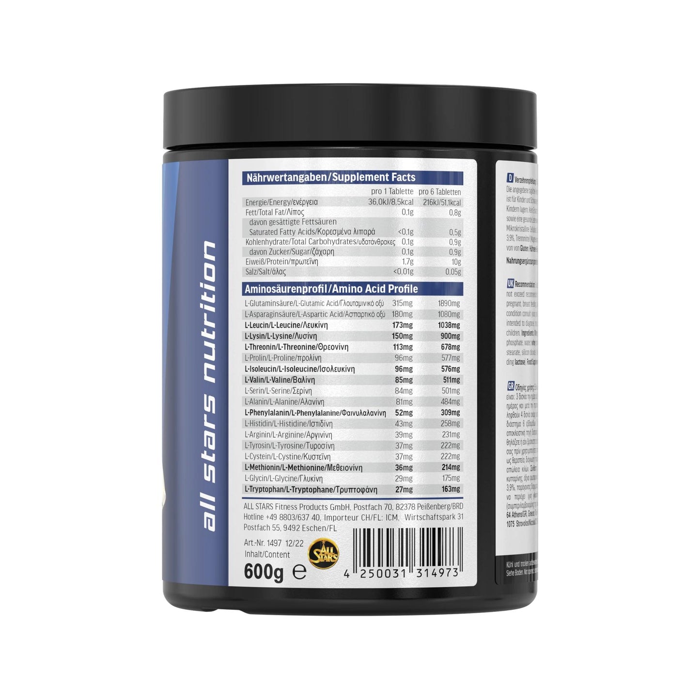 All Stars - Amino 10.000 240 Tabletten