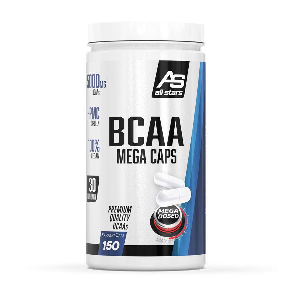 All Stars - BCAA Mega Caps 150 Kapseln Dose