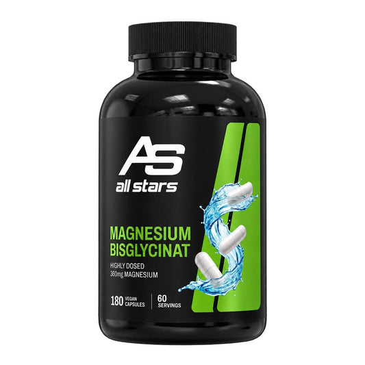 All Stars - Magnesium Bisglycinat 180 Kapseln Dose