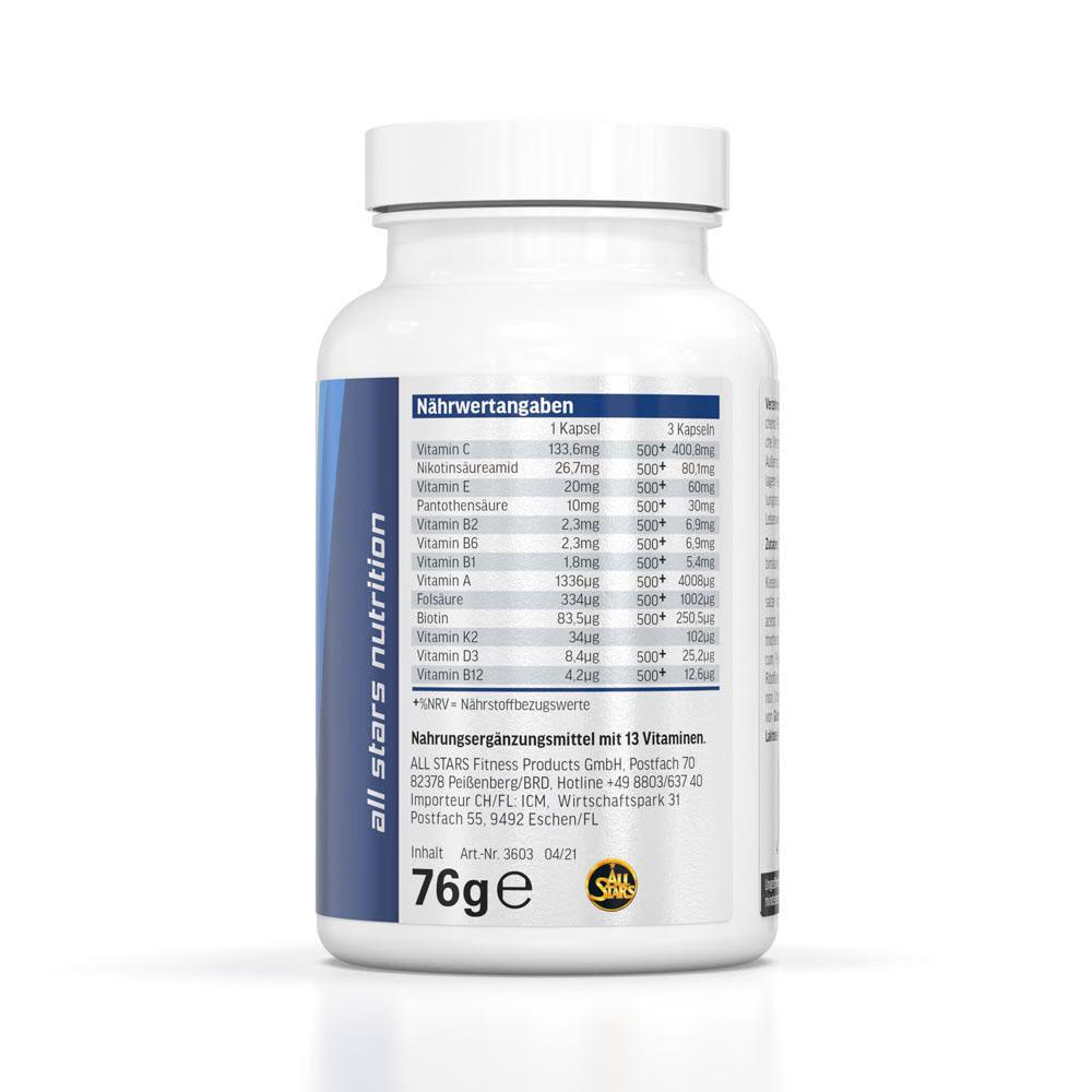 All Stars - Multi Vitamin 90 Kapseln Dose