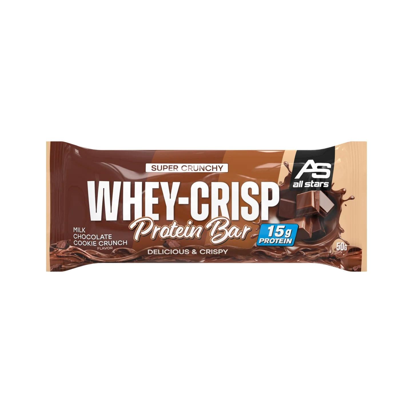 All Stars - Whey Crisp Protein Bar 1 x 50g Riegel