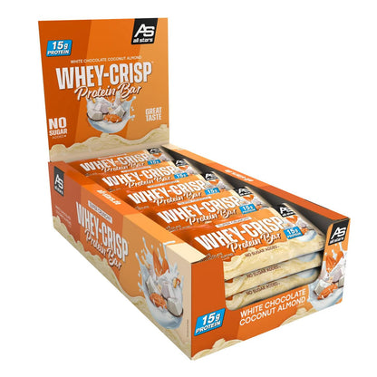 All Stars - Whey Crisp Protein Bar 25 x 50g Riegel