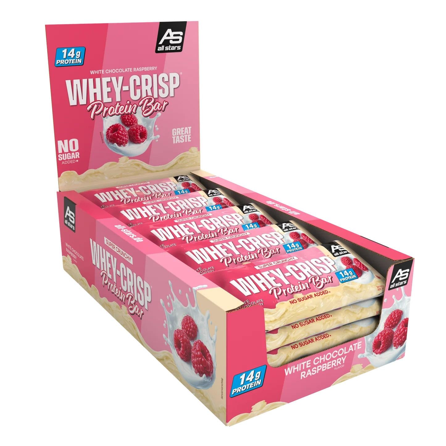 All Stars - Whey Crisp Protein Bar 25 x 50g Riegel