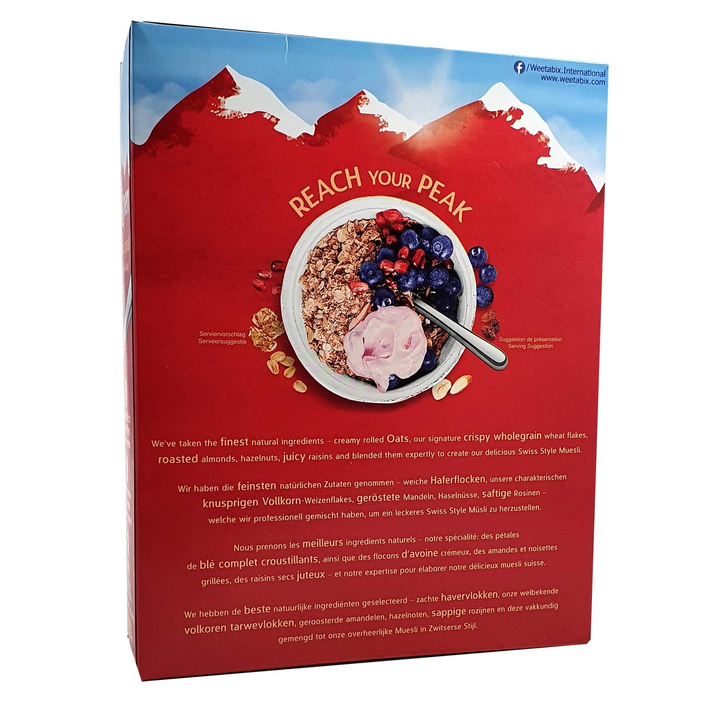 Alpen - Swiss Style Müsli The Original 550g Packung