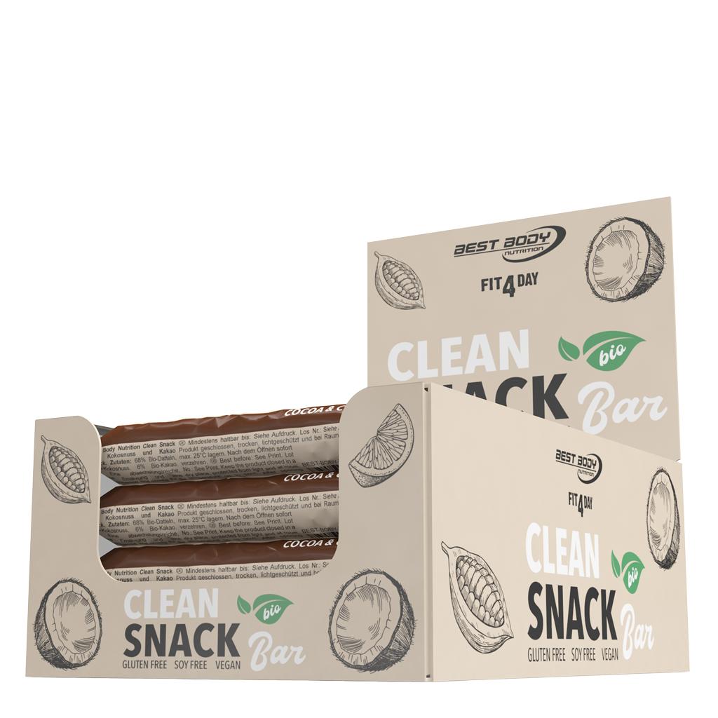 Best Body Nutrition - Clean Snack Bar 20 x 50g Riegel Coconut & Cocoa MHD 24.11.2025